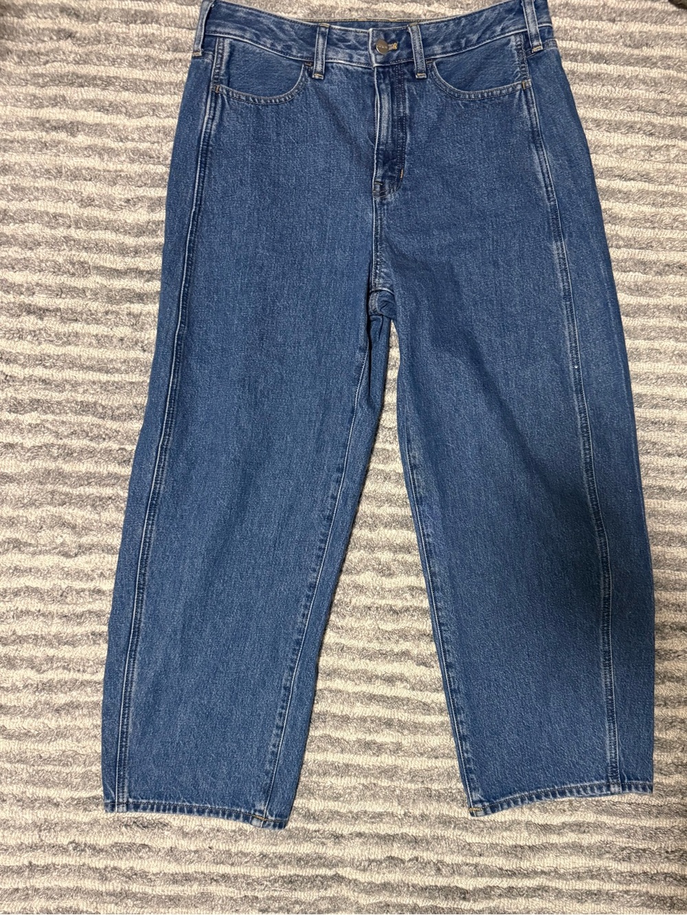 J. Crew Relaxed Boyfriend Jeans in Medium Blue Wash